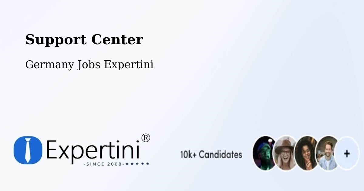 Support Services – Oederan - Germany Jobs Expertini